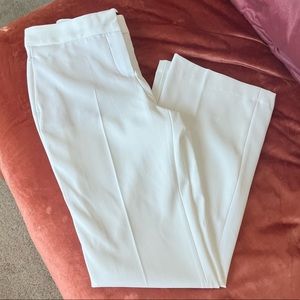 Zara White Trouser Pant